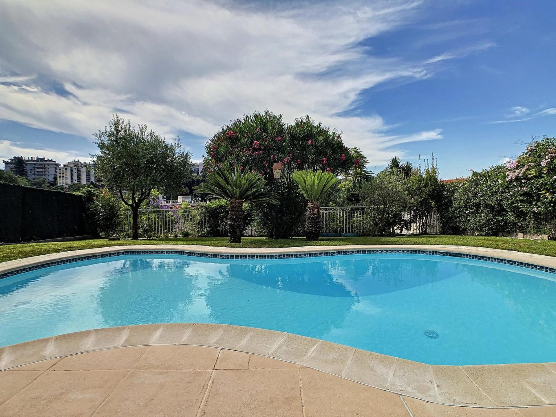 Villa Paradiso, Logement Avec Piscine, Nice Nord 外观 照片
